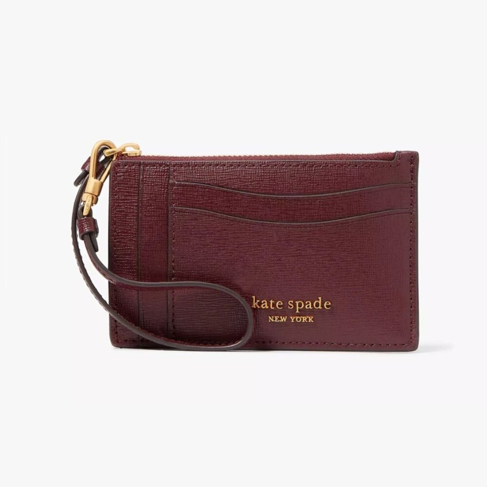Kate Spade Morgan Card Case Wristlet CORDOVAN